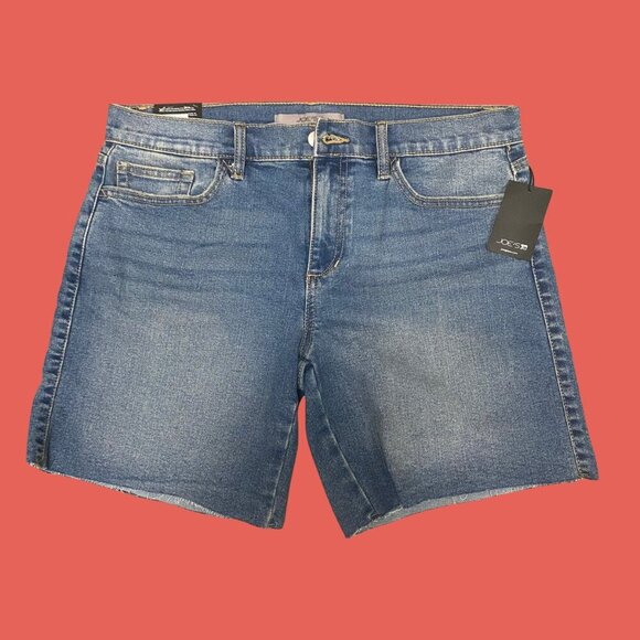 Joe’s Jeans Easy Bermuda Denim Shorts Women’s Size 30 – Classic Mid-Wash - Picture 2 of 10